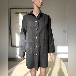 Azoe Sirtdress Green Flannel Size Medium